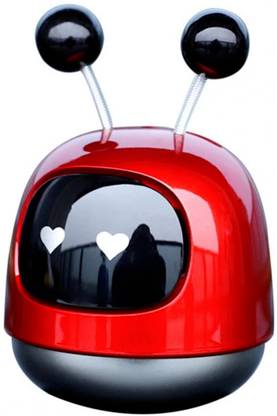 Selifaur Cute Robot Car Diffuser Solid Aromatherapy Air Vent Freshener Red Car Freshener Diffuser Robort Red Air Freshener
