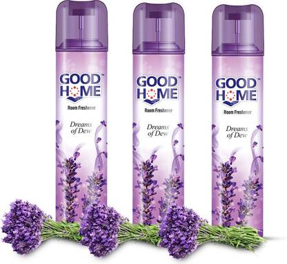 Good Home Lavender Long Lasting Room Freshener-Pack Of-3 Spray Lavender