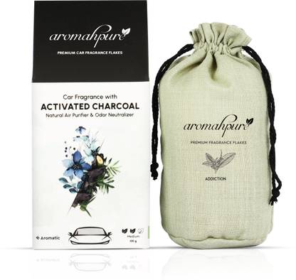 Aromahpure Premium Flakes With Activated Charcoal|Addiction|Use in Cup or Door Holder Blocks Premium Flakes With Activated Charcoal|Addiction|Use in Cup or Door Holder