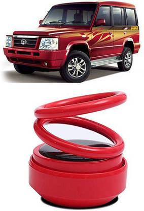 Dvis Orange Car Freshener Diffuser Car Air Freshener Solar Rotating Perfume D-1795