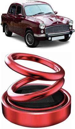 Purpleheart Aroma Car Perfume Car Freshener Diffuser Solar Auto Rotating Ring P-142