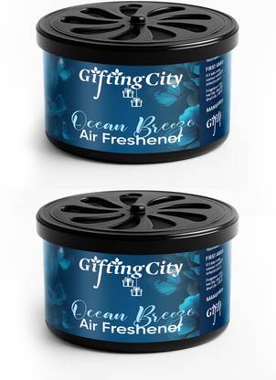 Enew Ocean Breeze Diffuser Set Refresh Drive Car Gel Air Freshener - Ocean Breeze - 2 Pack
