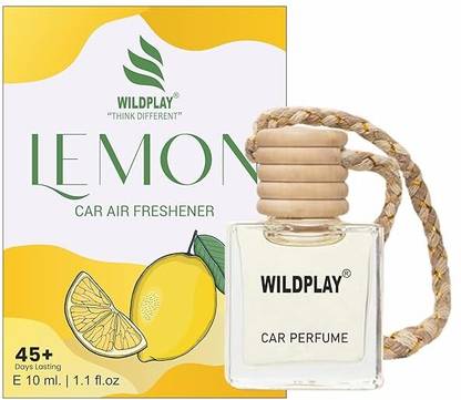 Wildplay Loman, Flora, Car Perfumes Diffuser Lemon Car Air Freshener
