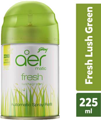 Godrej Fresh, Lush, Green Spray, Refill, Automatic Spray GRN1