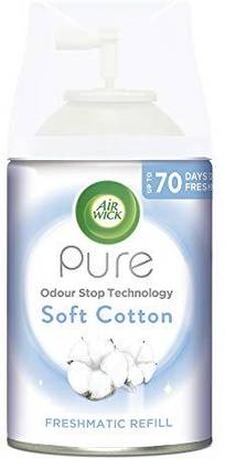 Airwick Soft Cotton Spray Pure Soft Cotton Freshmatic Refill Air Freshener, 250 ml