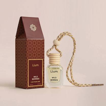 Llum Wild Berries Hanging Car Air Freshener Luxury, Organic Toxin-Free Diffuser Car Freshener Diffuser Wild Berries Hanging Car Air Freshener Luxury, Organic Toxin-Free Long Lasting Car Freshener Diffuser (10 ml)