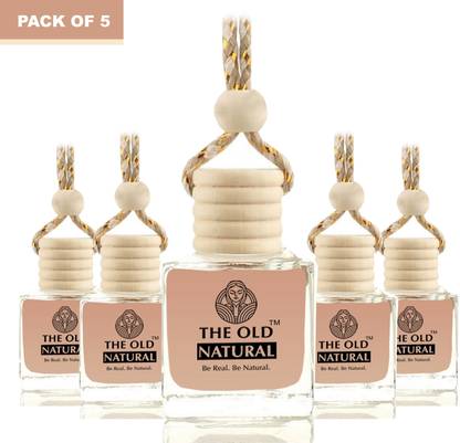 The Old Natural Moods Car Freshener Aroma Oil, Diffuser Car Perfumes with Essential Oils Fragrance in Glass bottle with Wooden Diffuser