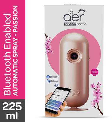 Godrej Aer Smart Matic Room Freshener - Passion Automatic Spray Combi Passion225ml