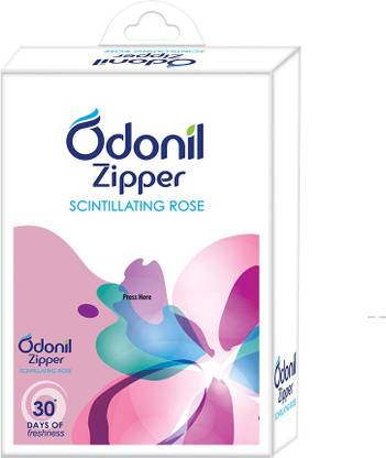 Odonil Zipper Scintillating Rose Blocks Zipper Air Freshener