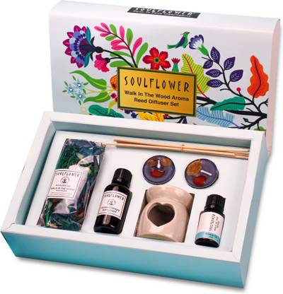 Soulflower Walk in the wood Aroma, Home Diffuser Set Walk in the wood Aroma Home Diffuser Set