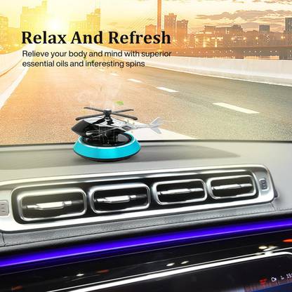 WLEWORLDLOOKENTERPRISES ™New Helicoptor Perfume Blue Accessories for Home and Car Interior Decoration Diffuser Aromatherapy Car Interior Decoration Accessories Perfume Diffuser