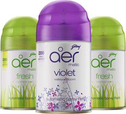 Godrej Aer FRESH, VIOLET Refill Aer Matic Refill GJ,GN2,PPL