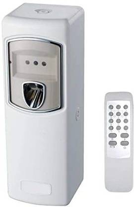 DS INTER Remote Control Automatic Aerosol Dispenser Spray New Automatic Air Freshener Dispenser/Automatic Aerosol Perfume Dispenser (Day and Night) with Light Sensor and Remote - (T-880R) Automatic Spray