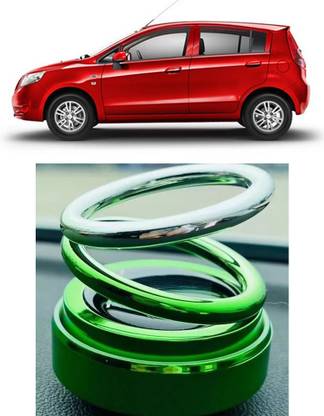 G Genipap Aromatherapy Solar Powered Rotating Perfume Car Air Frehner Fresh Fragrance Refill Aromatherapy Solar Powered Rotating Perfume Aroma Car Air Freshener Y90