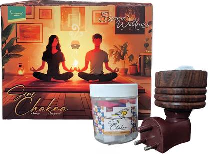 Rathnams Tanjore Electric Kapoor Dani Camphor Diffuser | Wooden Aroma Burner for Pooja & Purifier Blocks, Potpourri Electric Kapoor Dani Camphor Diffuser | Wooden Aroma Burner for Pooja, Fragrance, Purifier