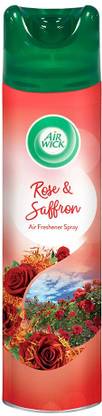 Airwick Rose & Saffron Room Air Freshener Spray Works as Room Freshener Spray Rose & Saffron Blossom Room Air Freshener Spray Works as Room Freshener and Bathroom Freshener Long-Lasting Fragrance