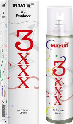MAYUR 3xxx Without Gas Air Freshener 250 ml Car Freshener Spray 3xxx