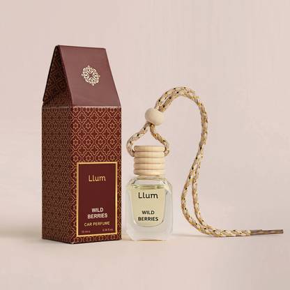 Llum Wild Berries Hanging Car Air Freshener Luxury, Organic Toxin-Free Diffuser Car Freshener Diffuser Wild Berries Hanging Car Air Freshener Luxury, Organic Toxin-Free Long Lasting Car Freshener Diffuser (10 ml)