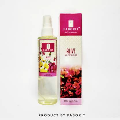 faborit floral Spray Alive Air Freshener-Blend of Fruity & Rose- 200ml