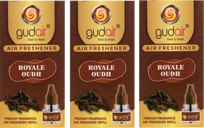 Gud Air Royal Oudh Air Freshener Electric Plug In Refill Royal Oudh Refill Electric Air Freshener