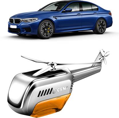 YUNEIK Car Air Freshner Diffuser New Helicopter Orange Car Solar Y63