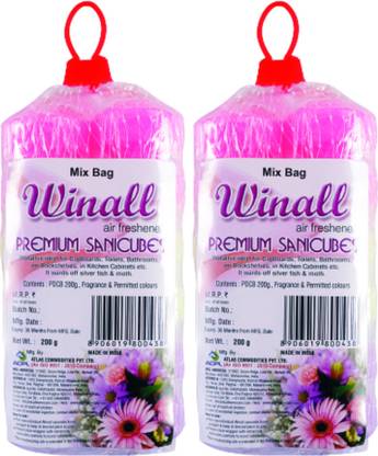 WINALL Floral Blocks Sanicubes - 200g, 2 Pack
