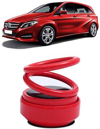 Dvis Orange Diffuser Car Air Freshener Solar Rotating Perfume D-1638