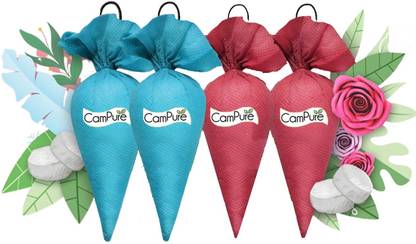 CamPure Cone Air Freshener - Rose & Original - Pack of 4 Potpourri Cone Air Freshener - Rose & Original - Pack of 4