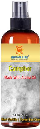 indianlife Camphor air freshener, spiritual mental relaxation meditation Room Spray Spray Room Freshener