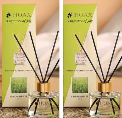 Hoax Room Freshener Lemongrass Fragrant Diffuser Set Room Freshener Lemongrass Fragrant