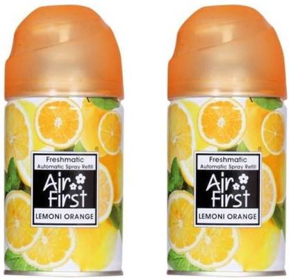 Air first Lemon Car Freshener Refill Lemoni Orange Refill