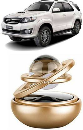 YUNEIK Car Solar Air Freshner Automatic 360° Rotating Diffuser AJA-GOLD-DIAMOND-577