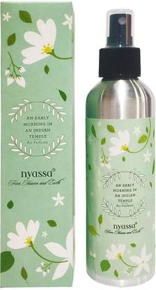 nyassa An Early Morning in an Indian Temple Air Perfume|Non Alcoholic|Floral Scent|Home Spray An Early Morning At An Indian Temple Air Perfume |Home & Office use|Alcohol Free