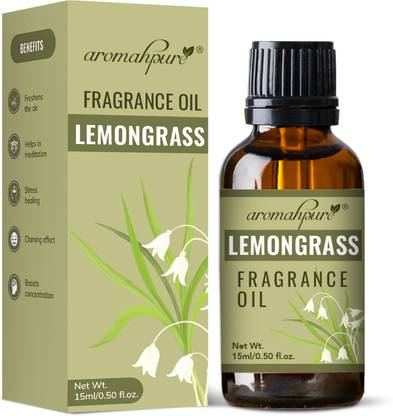 Aromahpure Fragrance Oil | Lemongrass | 15 ML | Aroma Oil Aroma Oil Fragrance oil Lemongrass