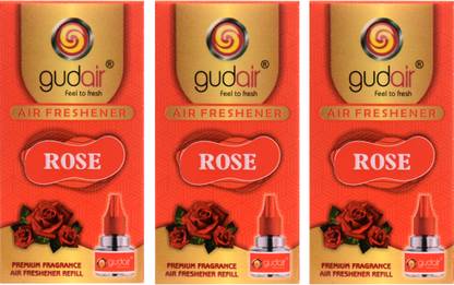 Gud Air Rose Air Freshener Electric Plug In Refill Rose Refill Electric Air Freshener