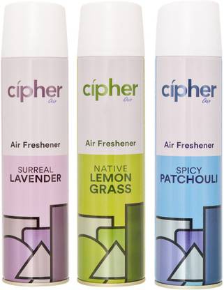 CIPHER lavender, lemon grass, patchouli Spray gorgeous new air freshner