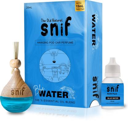 HouseOfCommon BLUE WATER Car Freshener Diffuser Car Perfume (Pack Of 1 Plum Blue Water - 25ml)