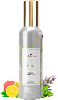 Love Your Car Spring Car Perfume with Green, Fruity, Patchouli, No Gas | Long-Lasting Freshness Car Freshener Spray Spring Car Perfume with Green, Fruity, Patchouli – 85 ml No Gas | Long-Lasting Freshness