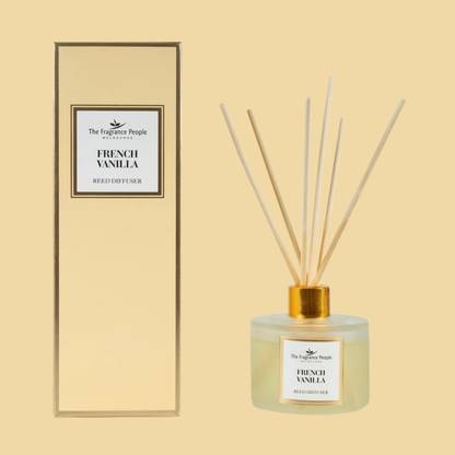 The Fragrance People Reed Diffuser Set French Vanilla Aroma Oil TFP 15NC French Vanilla