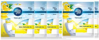 Ambipur lemon Blocks Packs lemon Closet Deodorizer Air Freshener Scented Sachets Bags for Drawers and Closets, Home Bathroom fragrance