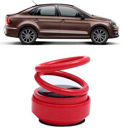 Dvis Orange Car Freshener Diffuser Car Air Freshener Solar Rotating Perfume D-645