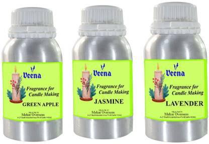 Veena Essential oil for Candle Making, Soap Making, Slime, Diffuser Perfume Set of 3 Aroma Oil, Diffuser Industrial Candle Perfume, Aroma Oil Diffuser