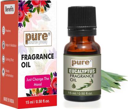 LANDSLIDE Home Fragrance Best for Aromatherapy, Used in Diffusers, Candles, Soaps (Eucalyptus) Aroma Oil PSI-AROMAOIL-EUCALYPTUS15ML-NEW