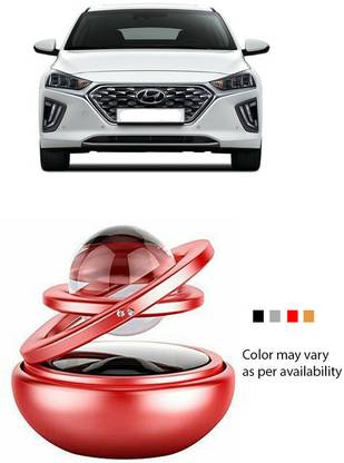 Ascension Car Solar Air Freshner Automatic 360° Rotating Diffuser AN_RED-DIAMOND-188