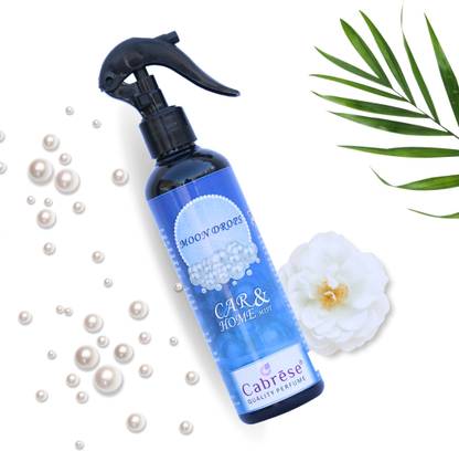 CABRESE Moondrops Spray Black bottle packaging premium room freshener