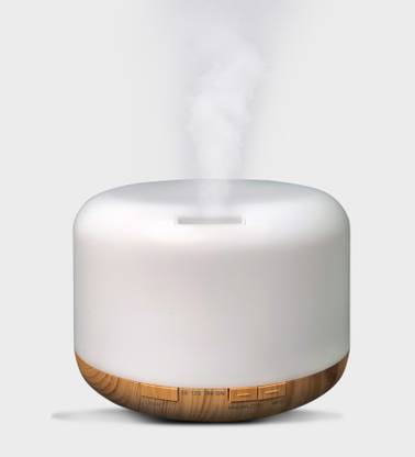 Ekam 400ml 7 Mood Changing LED Light Cool Mist Humidifier Aroma Diffuser 400ml 7 Mood Changing LED Light Cool Mist Humidifier Aroma Diffuser Ideal for Home Office Bedroom Gym Shop Wardrobe