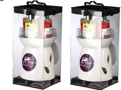 Pan Aromas Aroma Diffuser Assorted Fragrance Aroma Oil (2 x 1 Units) Pack of 2