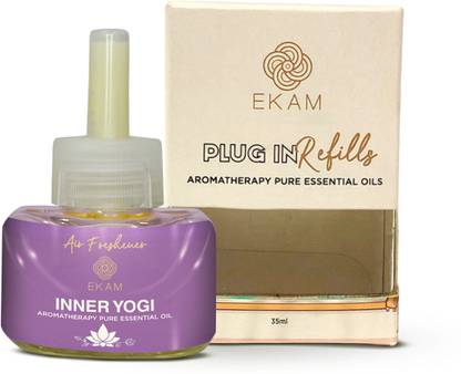 Ekam Aromatherapy Inner Yogi Air Freshener Plug-In Refill Oil Refill Aromatherapy Plug-In Refill Oil | Inner Yogi| Aromatherapy