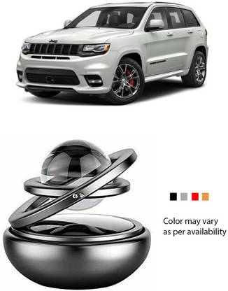 YUNEIK Car Solar Air Freshner Automatic 360° Rotating Diffuser AJ-BLACK-DIAMON-222