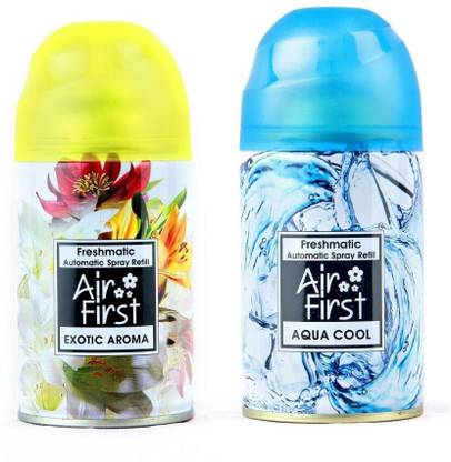 Air first Aqua, Aroma Refill Automatic Refill Exotic Aroma Aqua Cool Combo